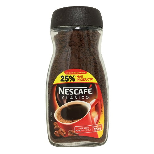 nescafe coffee 120g clasico -- 12 per case