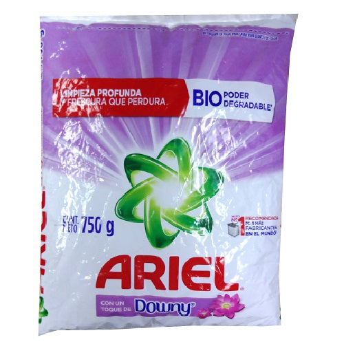 ariel detergent 750g w- downy -- 12 per case