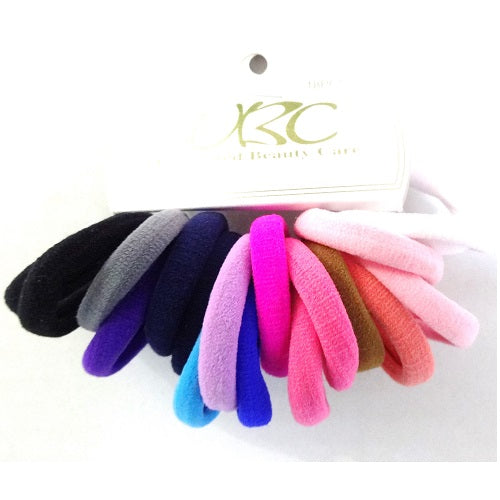 hair elastic bands 18pc asst clrs -- 12 per box
