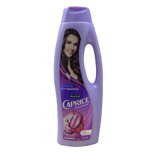 caprice shamp 750ml fuerza acti- ceramida -- 12 per case