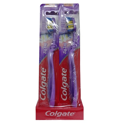 colgate toothbrush 1pk zig zag soft -- 12 per box
