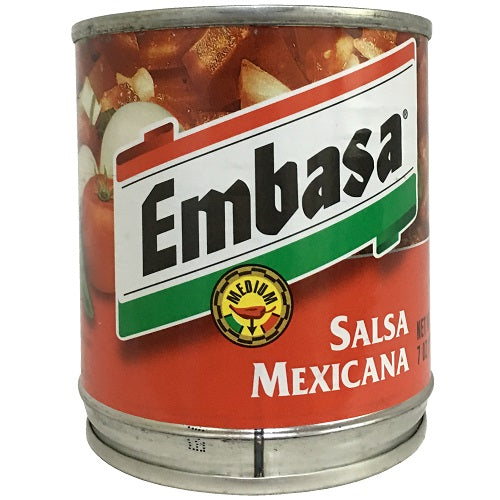 embasa salsa mexicana md 7oz -- 12 per case