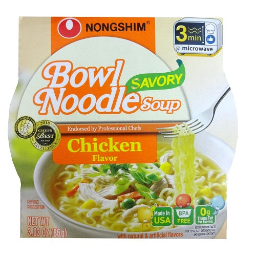 n.s bowl noodle soup chicken 3.03oz -- 12 per case