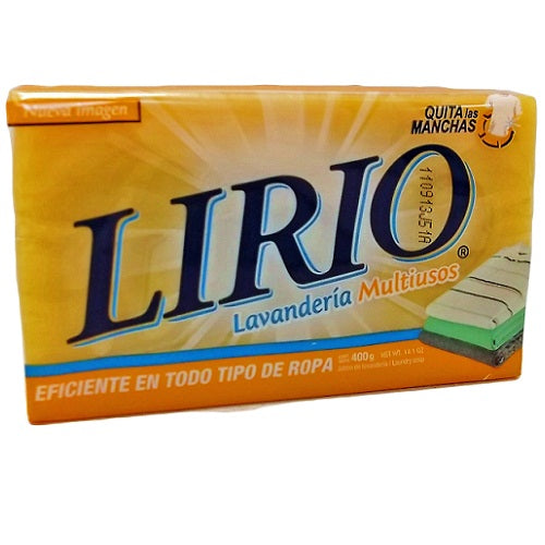 lirio laundry soap 400g neutral -- 25 per case