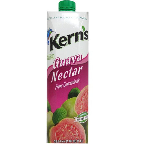 kerns tetra 1 ltr guava nectar -- 12 per case
