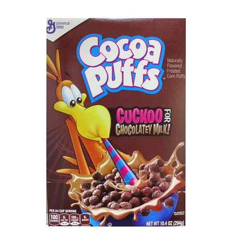 g.m cocoa puffs cereal 10.4oz -- 12 per case