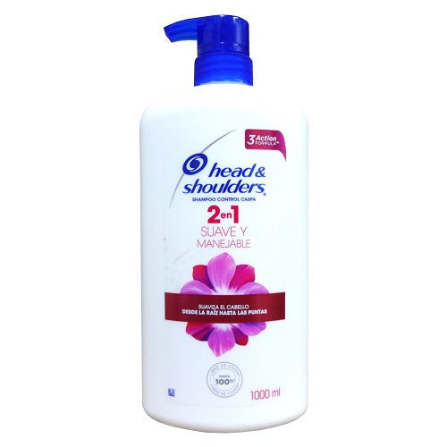 h s 2 in 1 1 ltr suave w- pump -- 9 per case