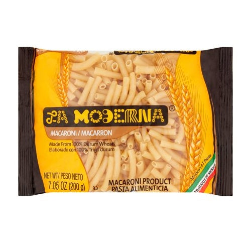 la moderna pasta 7.05oz macaroni -- 20 per case