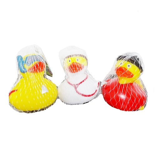 baby rubber character duck 3in asst -- 12 per box