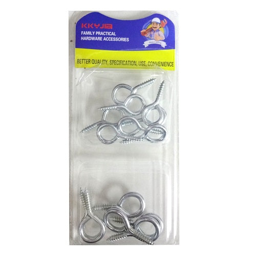 screw eye hook 14pc asst sizes -- 24 per box