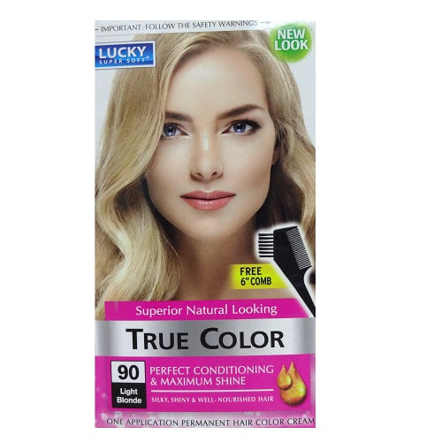 lucky hair color lght blonde 90 -- 12 per case
