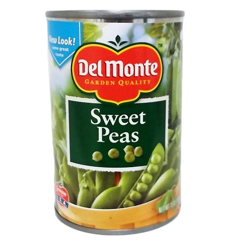 del monte sweet peas 15oz -- 24 per case