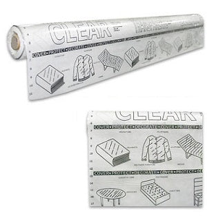 vinyl table cover 54 x 30 yrds black -- 2 per case