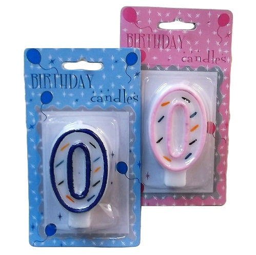 numeric birthday candle 0 -- 24 per case