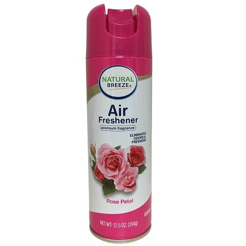 n.b air freshener rose petal 12.5oz -- 12 per case