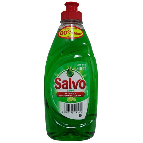 salvo dish liq 300ml limon -- 12 per case