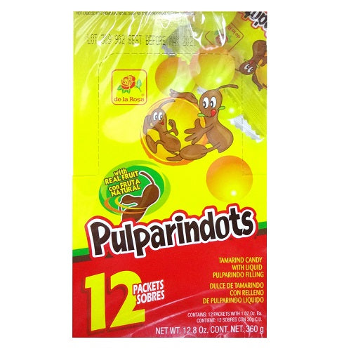 de la rosa pulparindots 12pc tamarind -- 12 per case