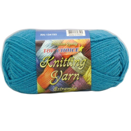 knitting yarn basil green 100 acryli -- 10 per box