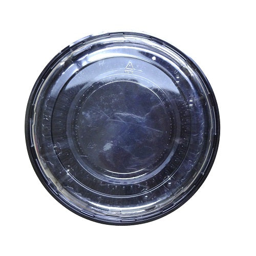 plastic low dome pie container 10in -- 140 per case