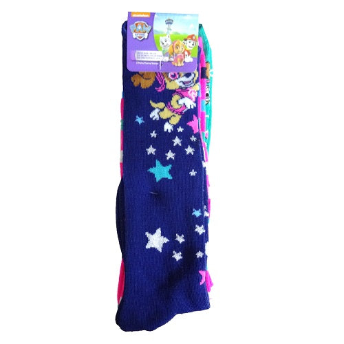kids paw patrol socks 3pk 10-4 -- 30 per case