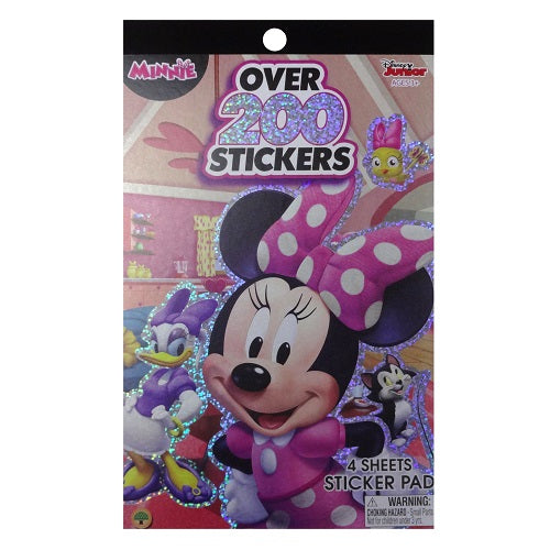 sticker book minnie 4 sheets -- 36 per box – Dollaritem.com