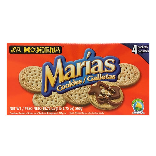 la moderna marias cookies 19.75oz 4pk bo -- 15 per case