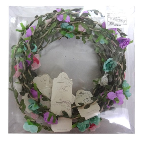 birthday candles 7 4pc led asst clrs -- 12 per box