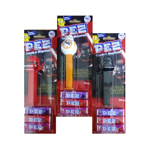 pez candy dispenser star wars -- 12 per box