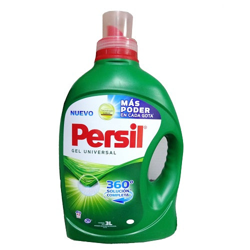 persil gel detergent 3 ltr h.e universal -- 6 per case