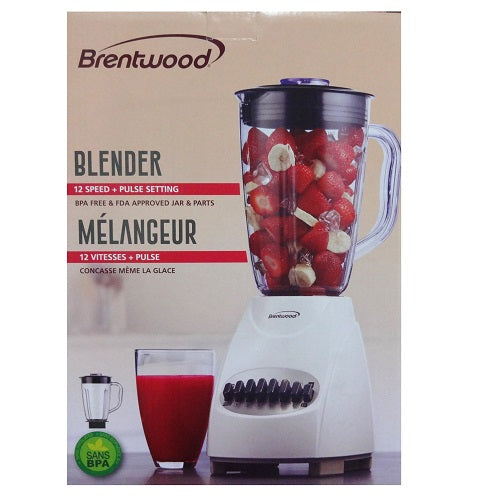 brentwood blender 350wtts 50oz plastic j -- 4 per case