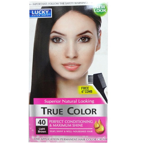 lucky hair color light brown 40 -- 12 per case
