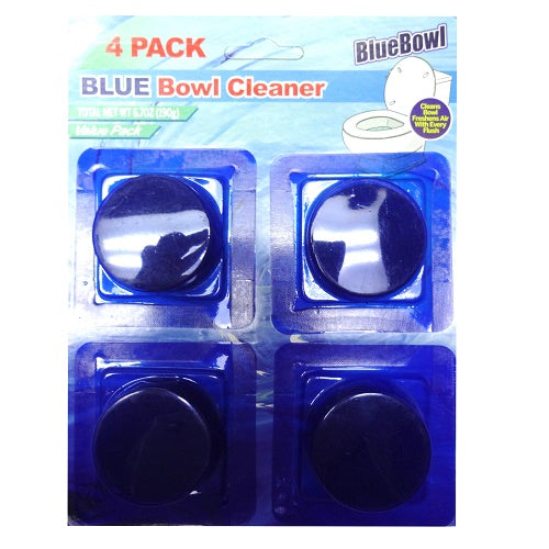 blue bowl toilet bowl clnr 4pk blue -- 24 per case