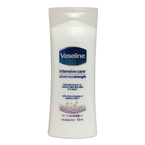 vaseline lotion 100ml adv strenght -- 36 per case