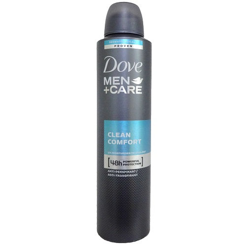 dove men anti- persp 250ml clean comfort -- 12 per case