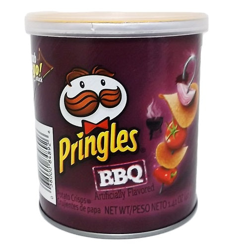 pringles 1.41oz bbq potato crisps -- 12 per case