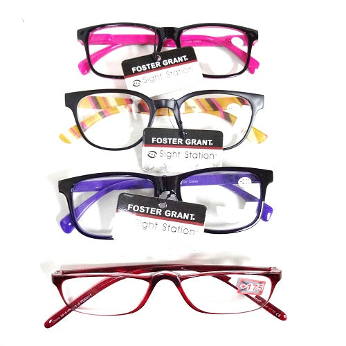 foster grant reading glasses asst -- 125 per case
