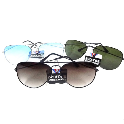 mens aviator sunglasses -- 12 per box