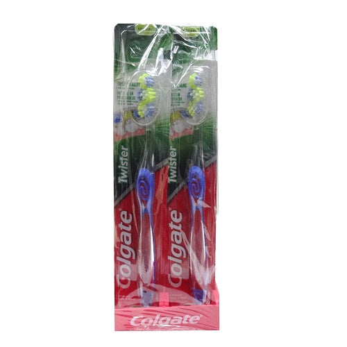 colgate toothbrush twister md -- 12 per box