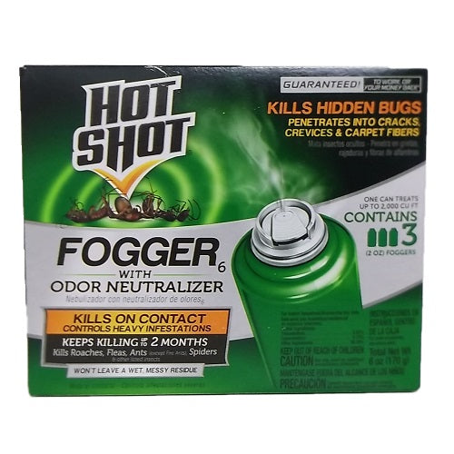 hot shot fogger 3pk 2oz w- odor neutra -- 12 per case