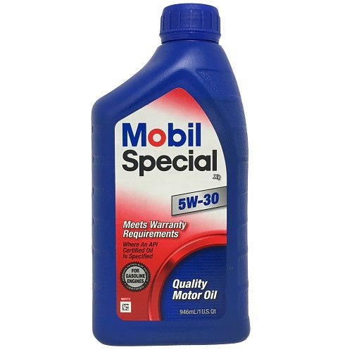 mobil super motor oil 5w-30 1 qt -- 6 per case