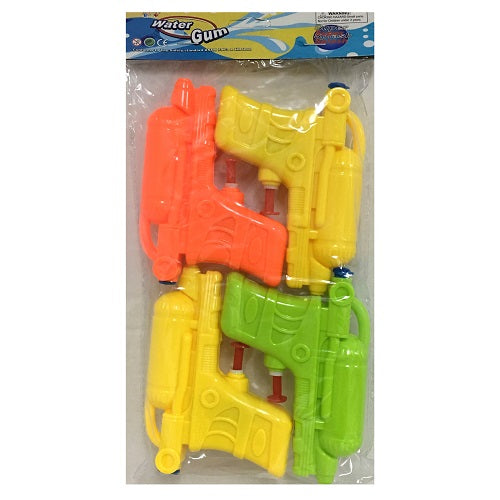 toy mini water gun 4pc asst clrs -- 24 per box