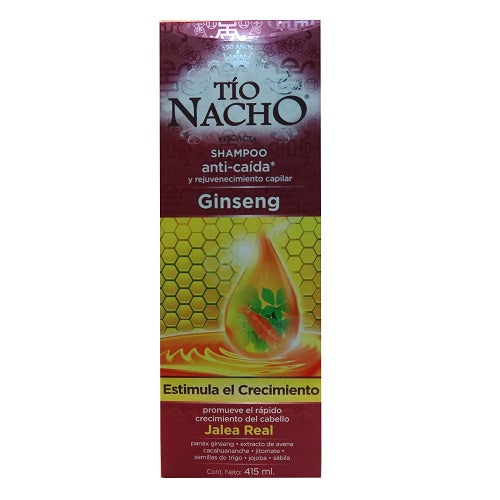 tio nacho shamp 415ml ginseng anti- ca -- 12 per case
