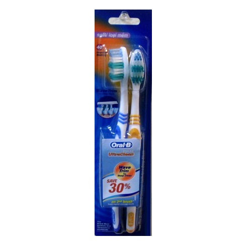 oral-b toothbrush 2pk soft classic -- 12 per box