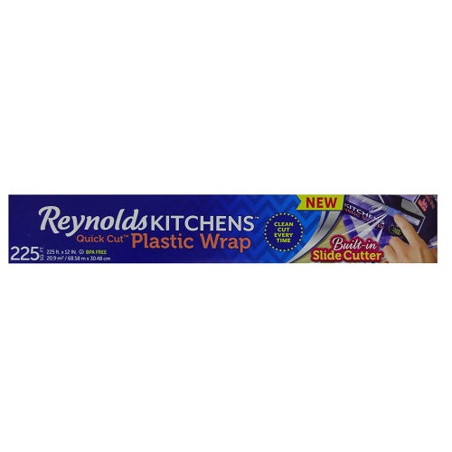 reynolds kitchens platic wrap 225sq f -- 12 per case