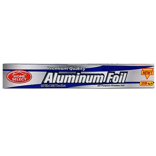 home select aluminum foil 20sq ft -- 24 per case