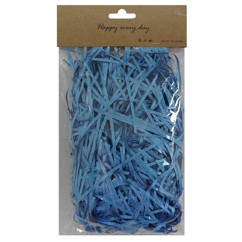 paper shreds 25g glitter blue -- 12 per box