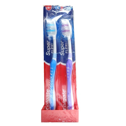 colgate toothbrush 1pk spr flexi md -- 12 per box