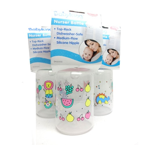 baby king baby bottle 5oz asst -- 12 per box