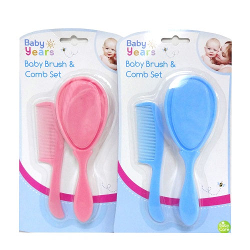baby brush comb set ass clrs -- 12 per box