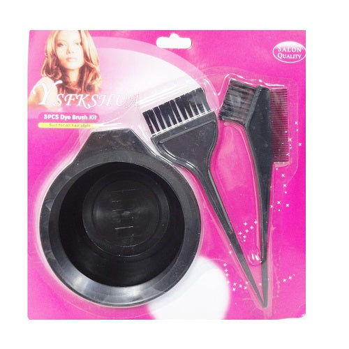 dye brush kit 3pc -- 12 per box